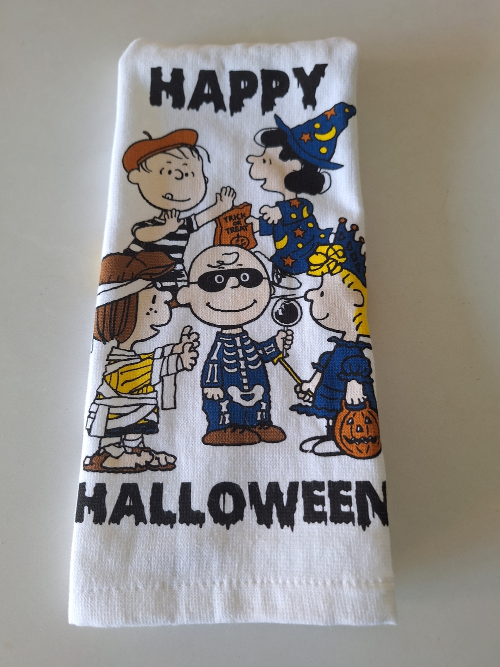 Peanuts Halloween Kitchen Towel